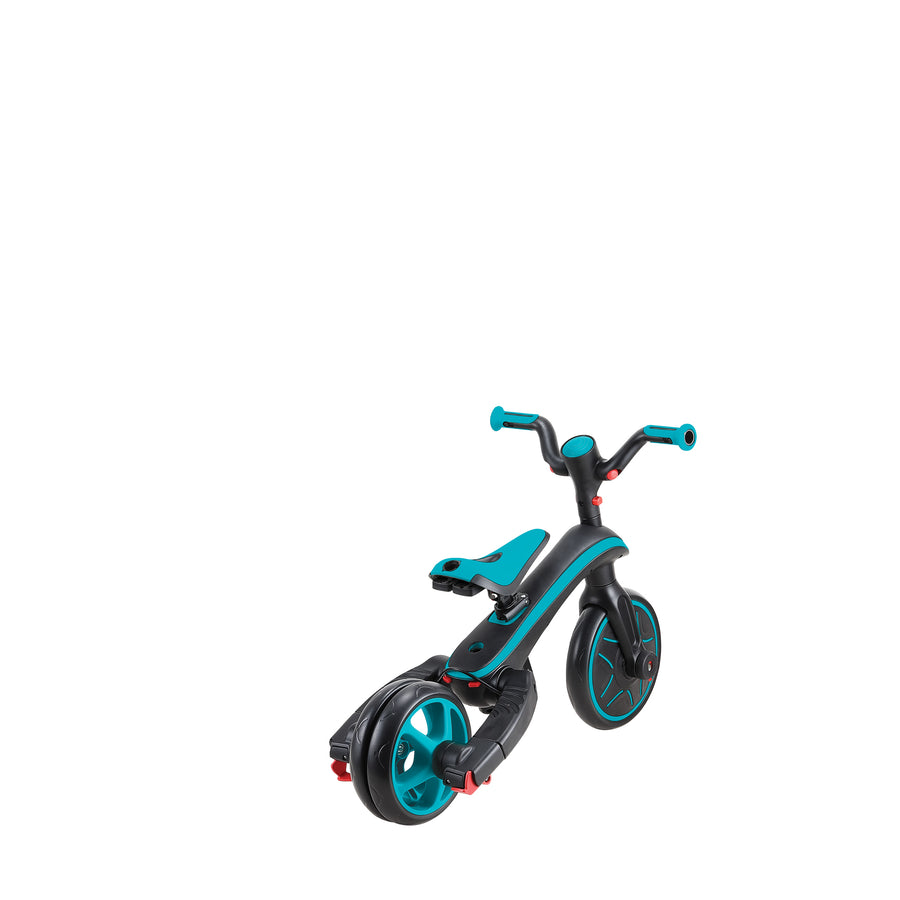 Globber Explorer Trike Foldable 4 in 1 - Teal (10m - 5y)