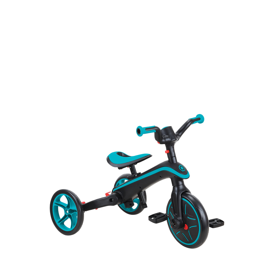 Globber Explorer Trike Foldable 4 in 1 - Teal (10m - 5y)