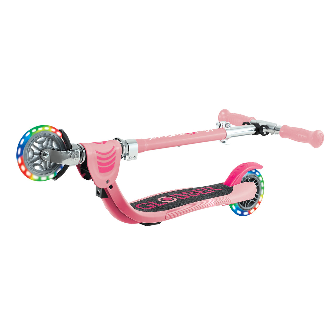 Globber Flow Foldable Junior Light Scooter - Pastel Pink (3Y+)