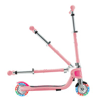 Globber Flow Foldable Junior Light Scooter - Pastel Pink (3Y+)