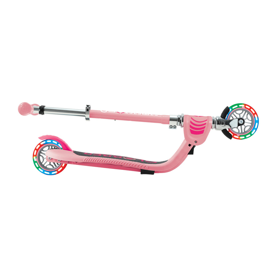 Globber Flow Foldable Junior Light Scooter - Pastel Pink (3Y+)