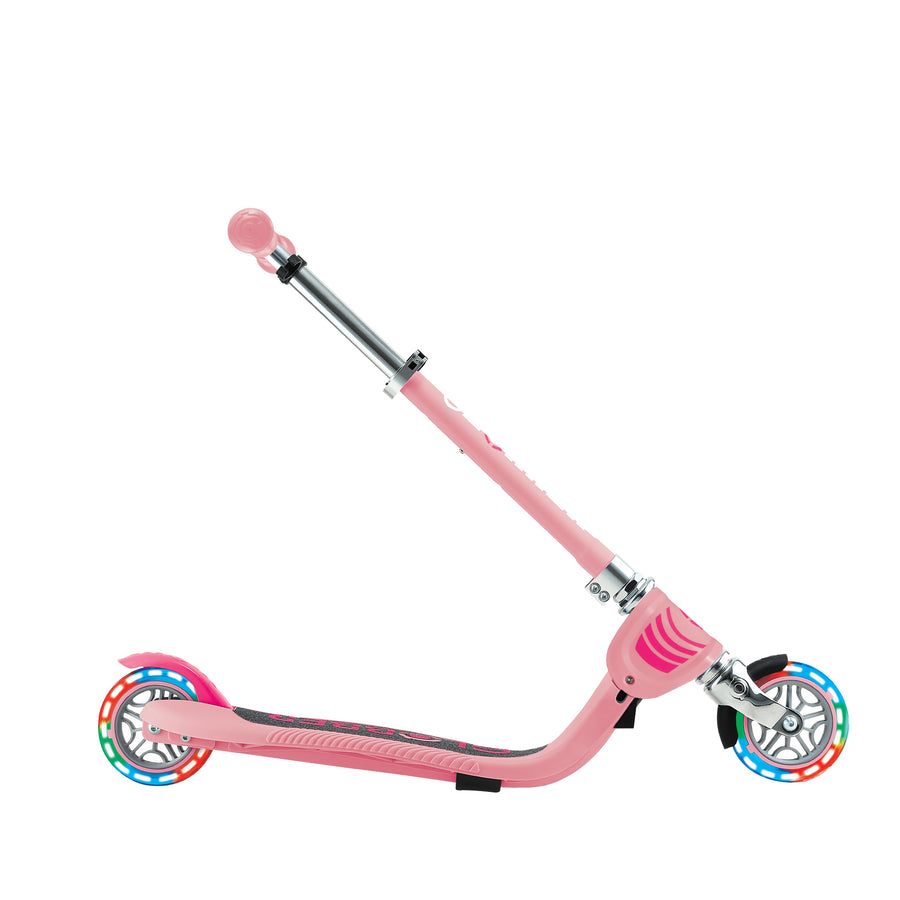 Globber Flow Foldable Junior Light Scooter - Pastel Pink (3Y+)
