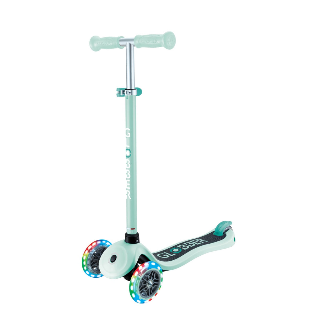 Globber Primo Lights V2 滑板車 - Dark Mint / Mint (3 - 7Y+)