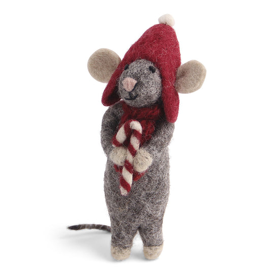 gry-sif-grey-mouse-w-candy-cane-10cm