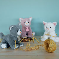 histoire-d-ours-baby-cat-white-18cm-hdo-ho3155