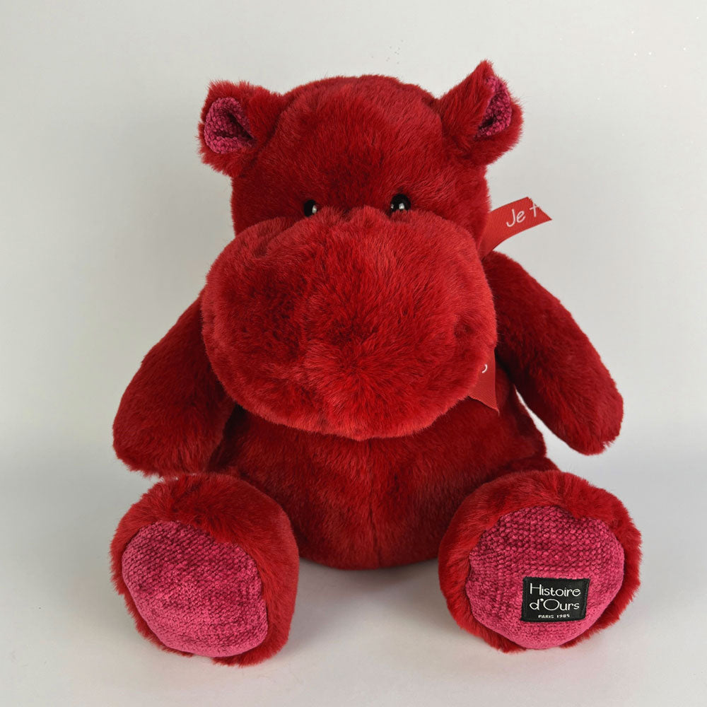 histoire-d-ours-hippo-red-40cm-hdo-ho3104