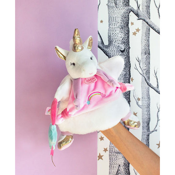 histoire-d-ours-unicorn-puppet-25cm-hdo-dc3320