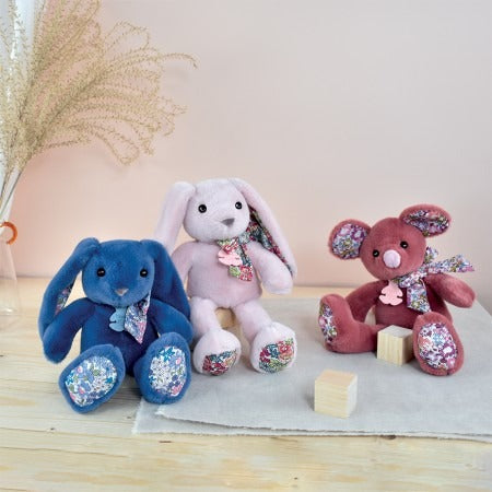 histoire-dours-copain-calin-lapin-bleu-25cm-hdo-ho3120