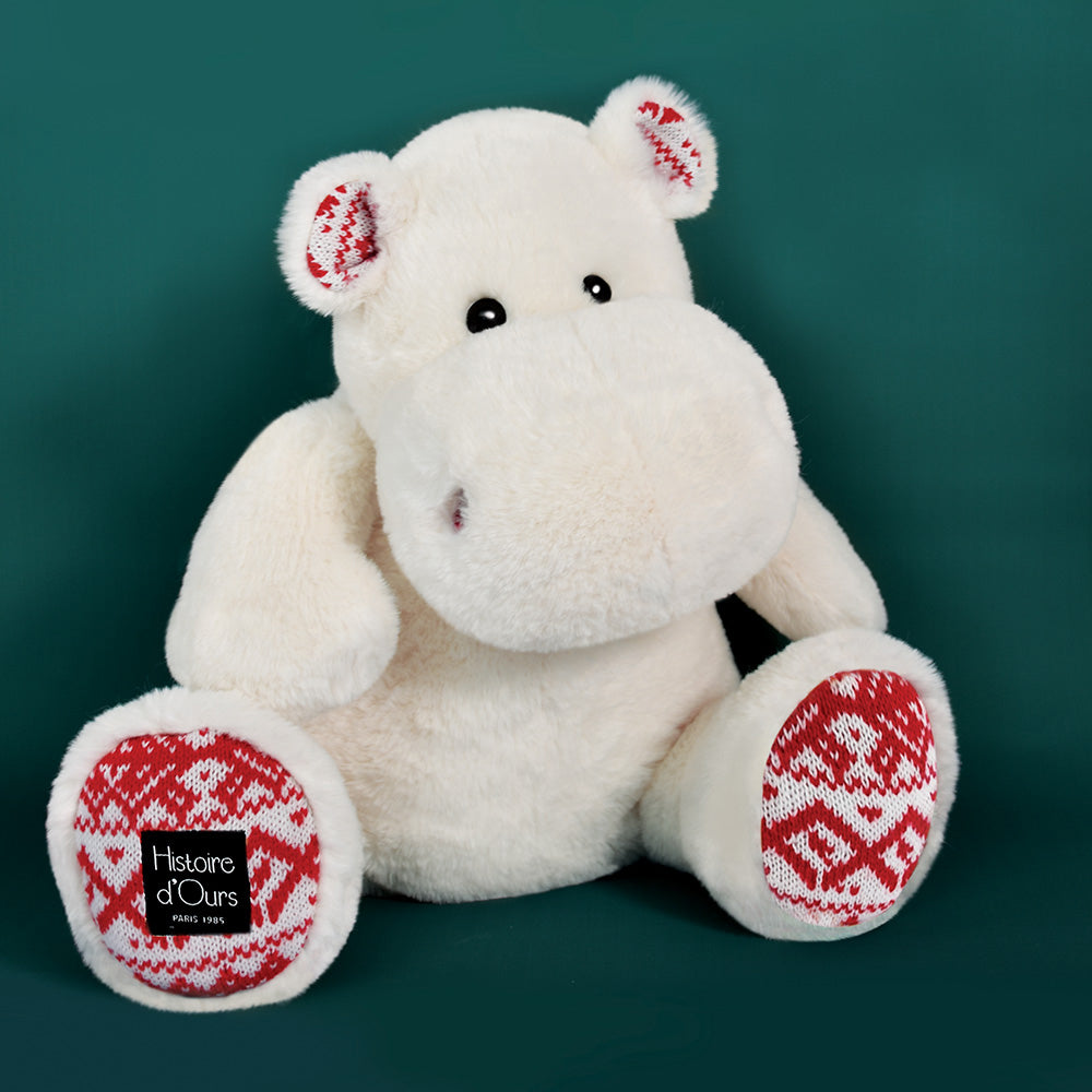 histoire-dours-hippo-xmas-white-40cm-hdo-ho3202