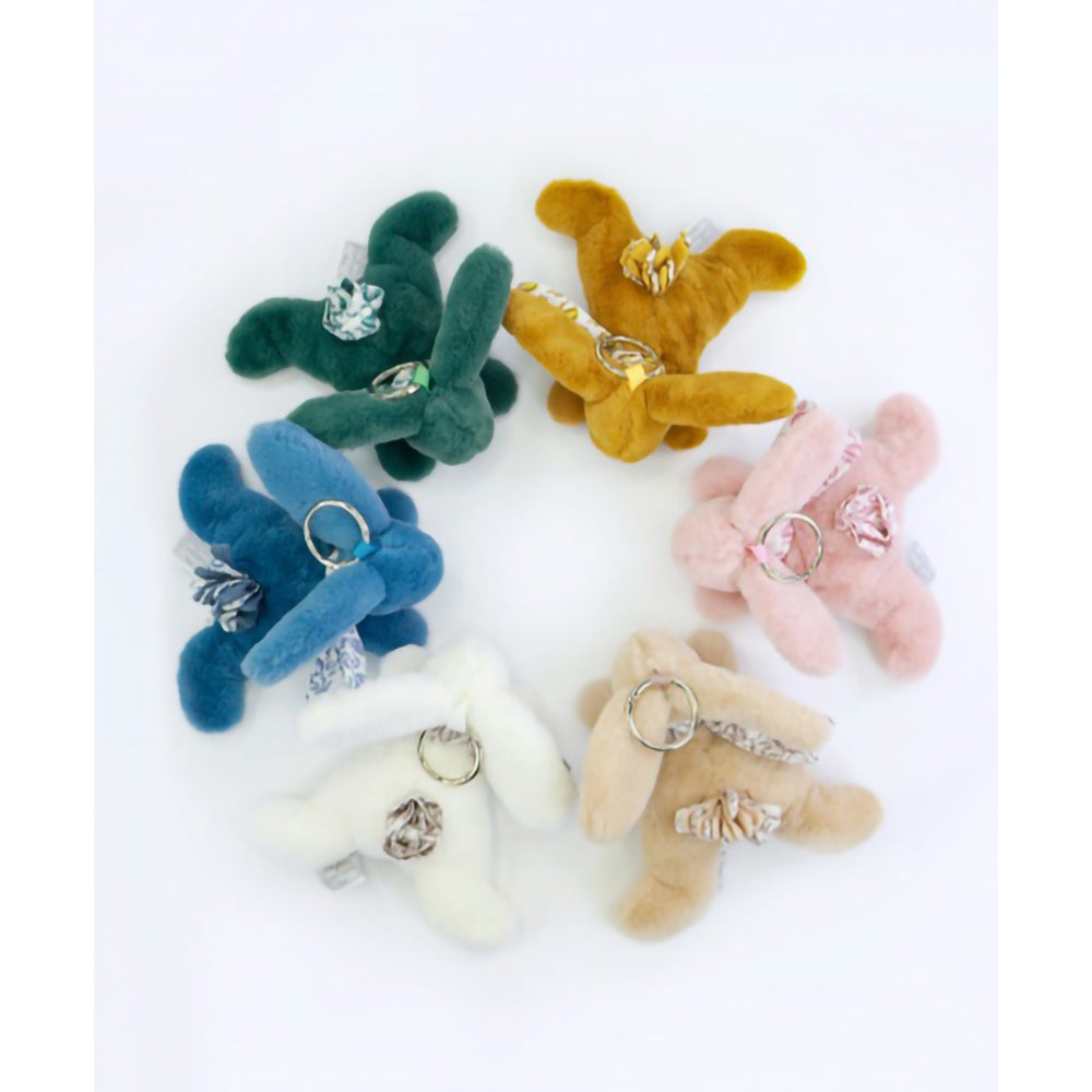 histoire-dours-lapin-doudou-keychains-blue-hdo-dc4374-bl