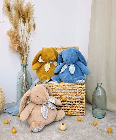 histoire-dours-lapin-doudou-plush-42cm-blue-hdo-dc4249