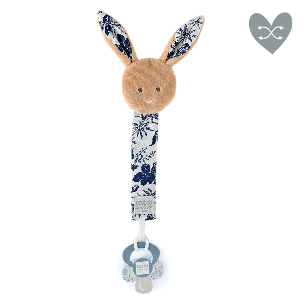 histoire-dours-lapin-rose-dummy-holder-18cm-bunny-brown-hdo-dc4045-bb