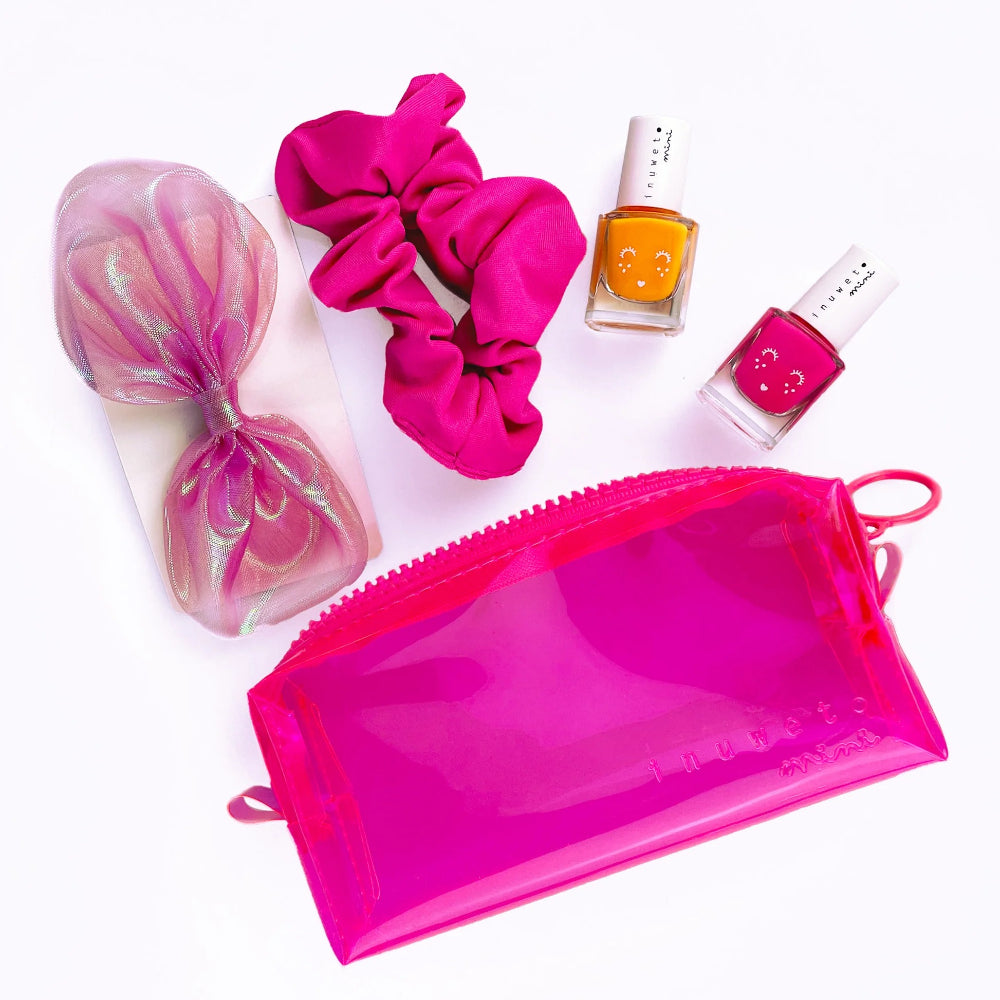 inuwet-beauty-mania-pouch-neon-pink-inuw-vinvao20