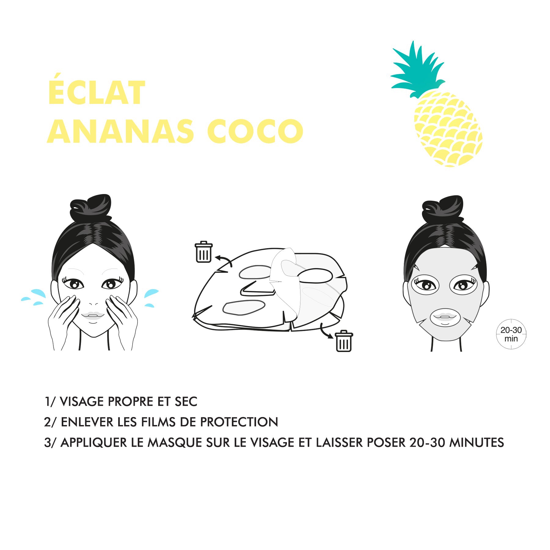 inuwet-fruit-collection-face-mask-radiance-pineapple-coconut-inuw-vinma31