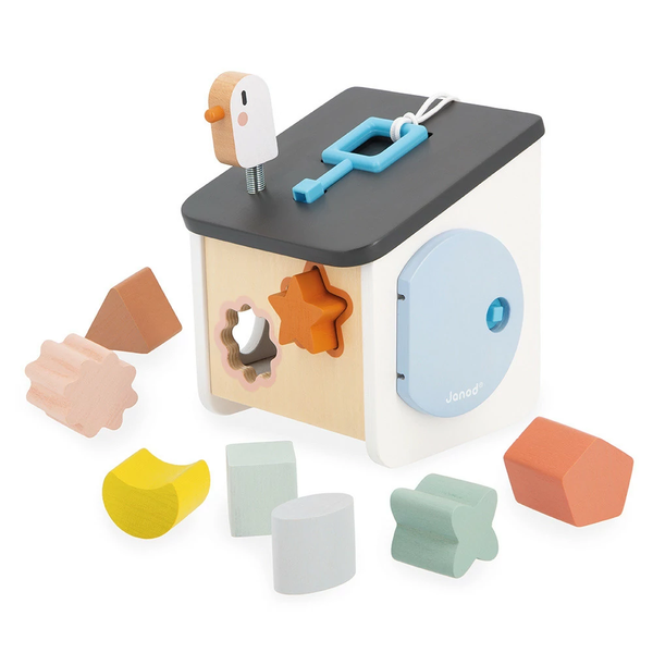 Janod Bird House Shape Sorter