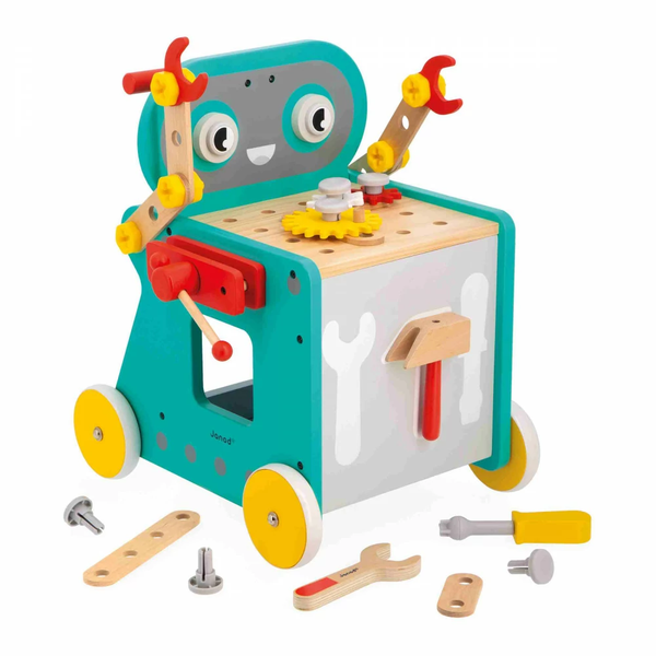 Janod Brico'Kids - Robot Trolley