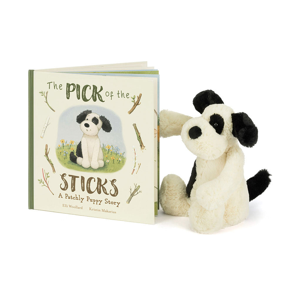 jellycat-the-pick-of-the-sticks-book-and-bashful-black-&-cream-puppy-medium-jell-setbk4pts