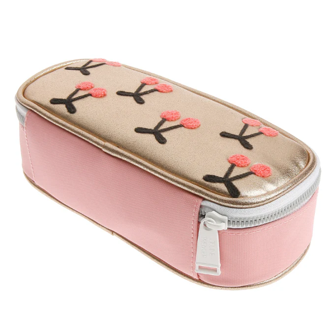 jeune-premier-pencil-box-cherry-pompon-7x10x22cm-jeup-pb023127