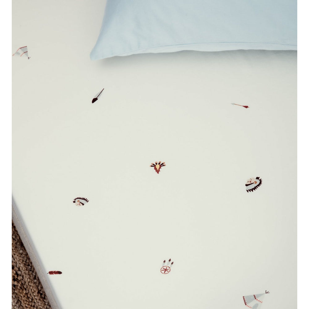 kadolis-printed-fitted-sheet-organic-cotton-90x200cm-petite-plume-kado-dhco90200ppl