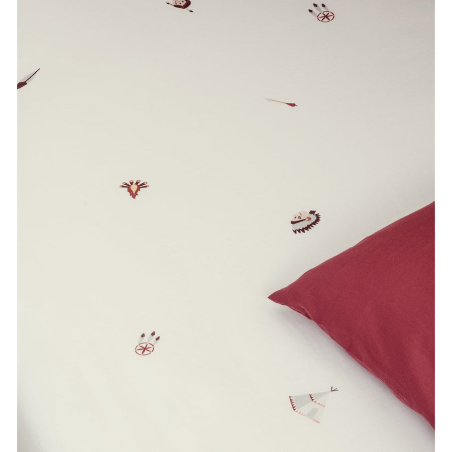 kadolis-printed-fitted-sheet-organic-cotton-90x200cm-petite-plume-kado-dhco90200ppl
