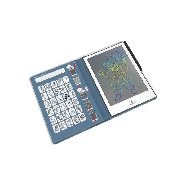 Kidywolf Kidydraw-Mini Drawing Pad 30 Images Oceans & Pirates