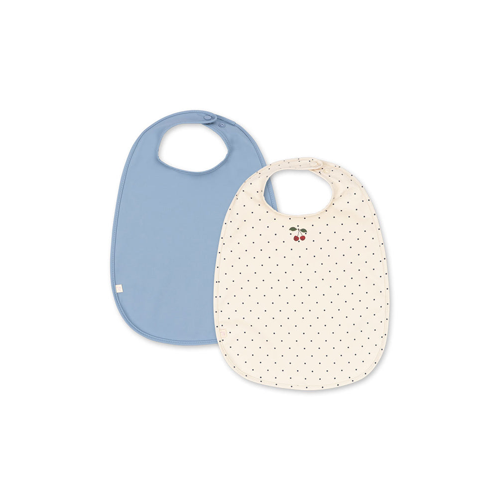 konges-sl-jd-2-pack-dinner-bib-navy-dot-rain-washed-one-size