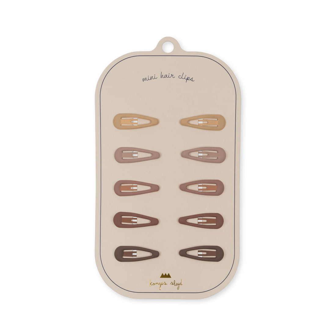 konges-sløjd-10-pack-mini-hair-clips-drop-rosie-shade-kong-s23ks4783-rs