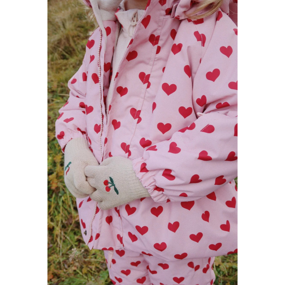 konges-sløjd-2-pack-filla-gloves-cherry-stripe-kong-w25ks103430-cst-2-4y