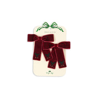 konges-sløjd-2-pack-juliette-bow-hair-clip-rio-red-kong-w25ks104175-riored-os
