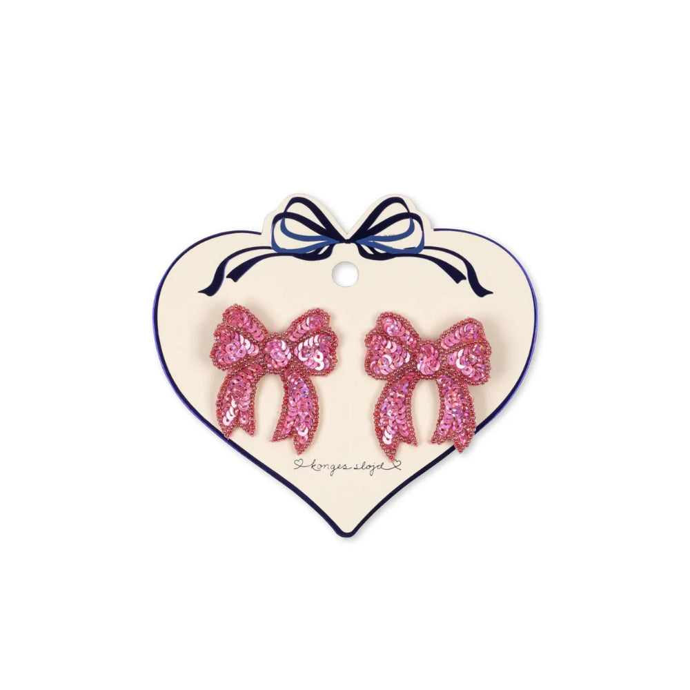 konges-sløjd-2-pack-sequin-bow-hair-clip-rapture-rose-one-size-kong-w25ks103649-rr-os