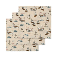 konges-sløjd-3-pack-muslin-cloth-gots-sail-away-one-size-kong-w23ks6311-sa-os