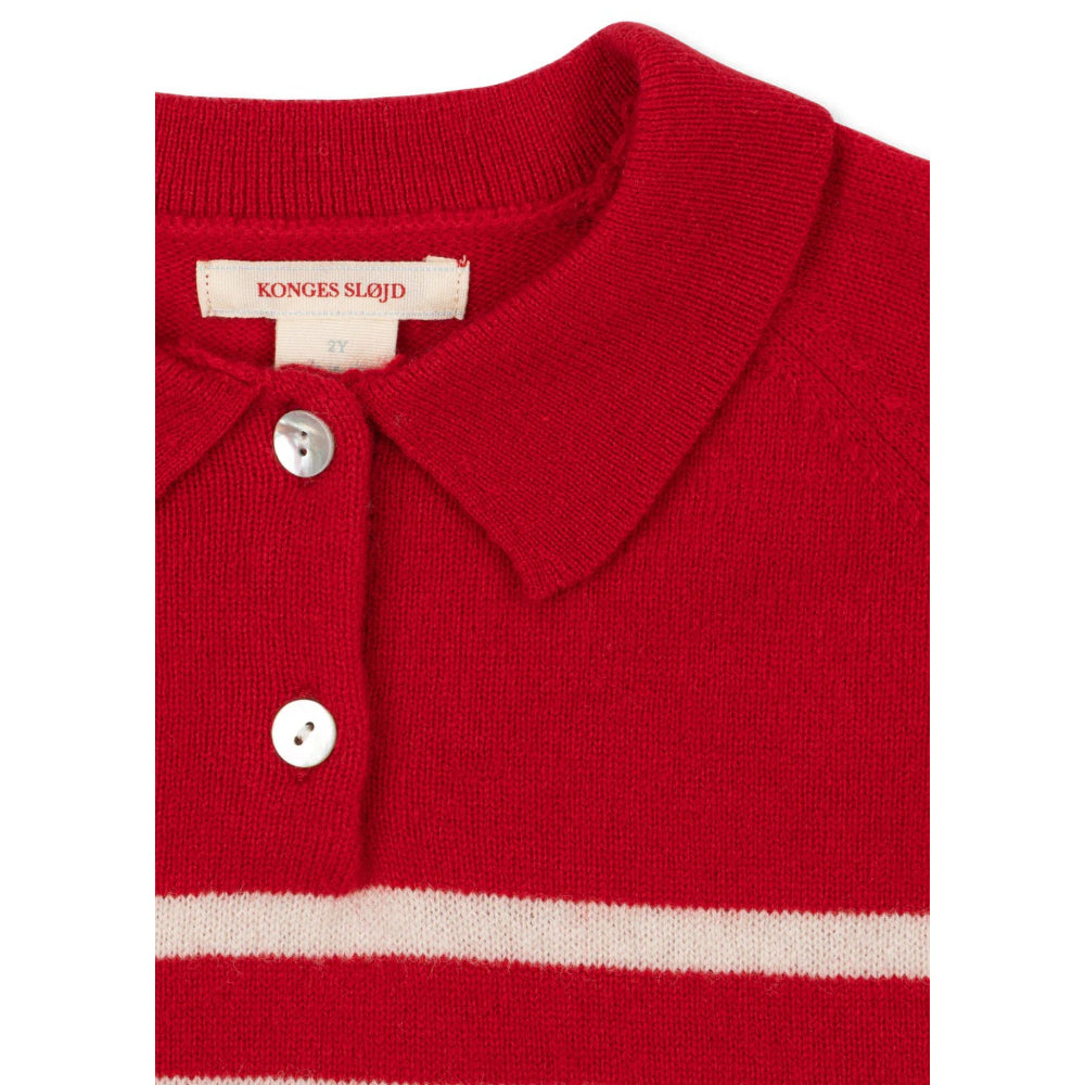 konges-sløjd-basi-polo-red-kong-w25ks104213-red-2y