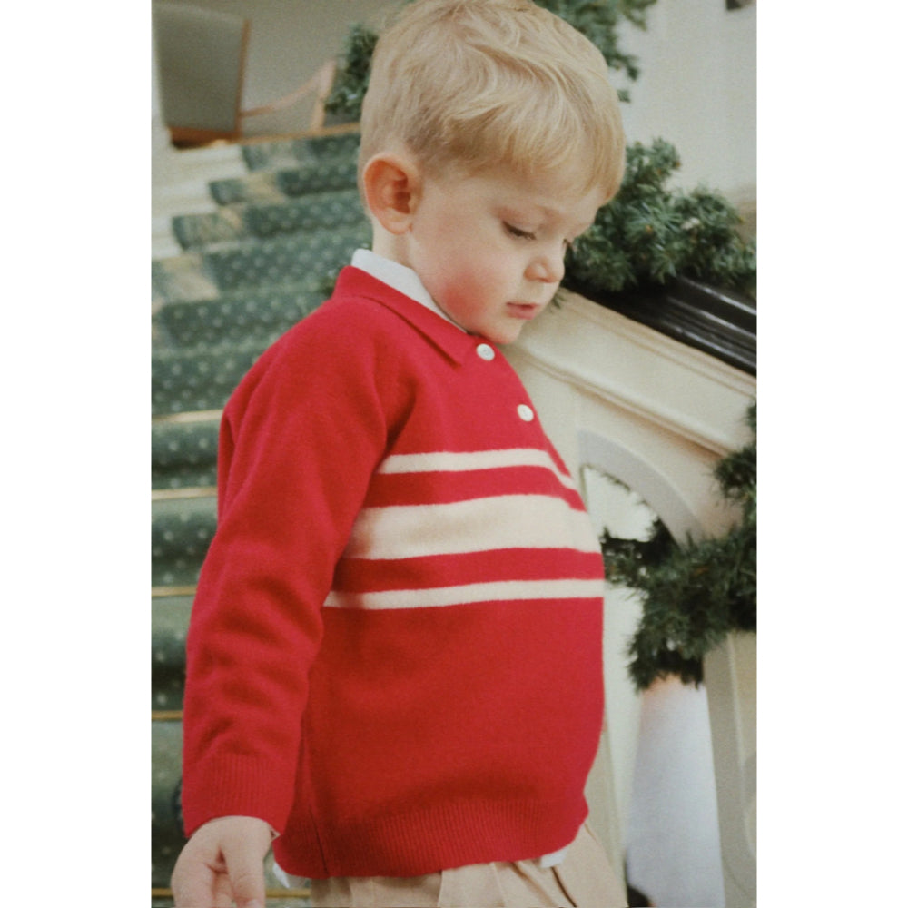 konges-sløjd-basi-polo-red-kong-w25ks104213-red-2y