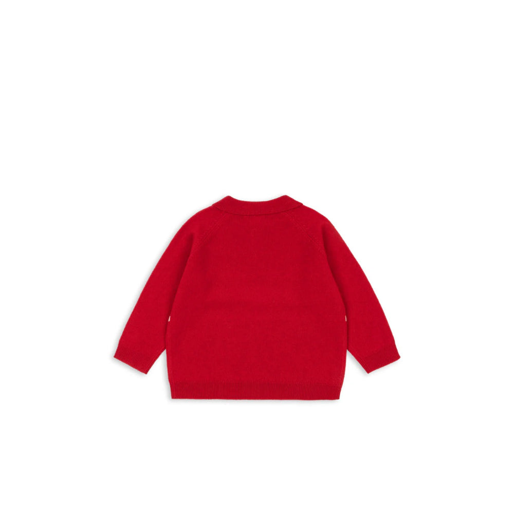 konges-sløjd-basi-polo-red-kong-w25ks104213-red-2y