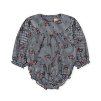 konges-sløjd-bibi-romper-blossom-check-kong-w23ks5910-blc-3m
