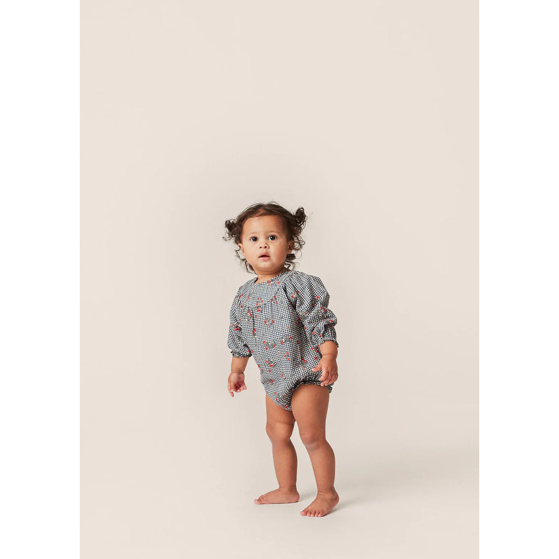 konges-sløjd-bibi-romper-blossom-check-kong-w23ks5910-blc-3m