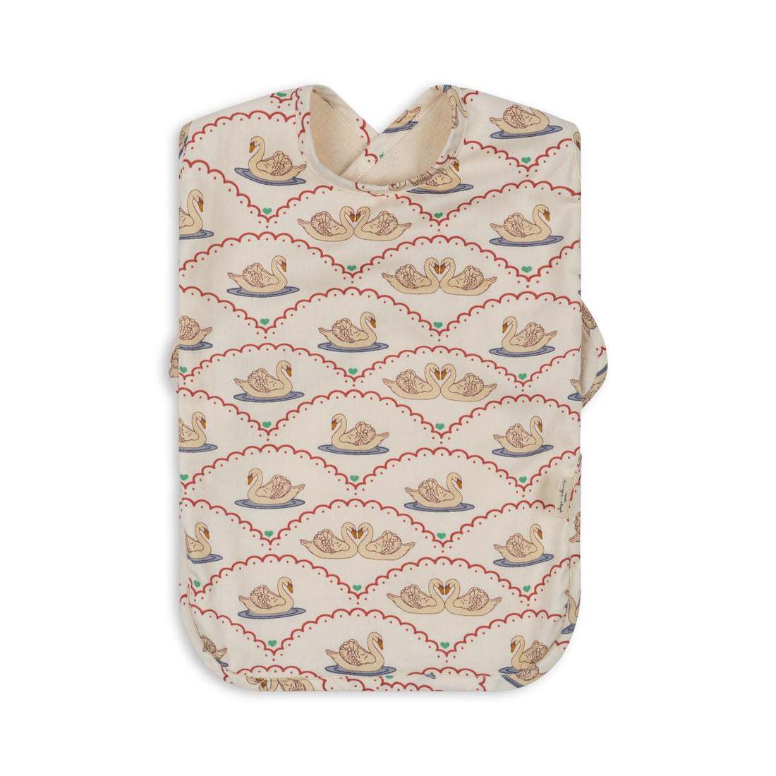 konges-sløjd-comea-big-bib-swan-one-size-kong-w23ks6367-swan-os