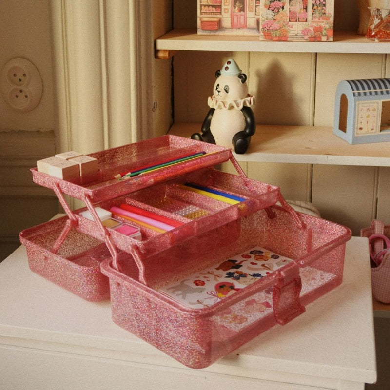 konges-slojd-creative-art-caddy-glitter-rose-one-size-play-toy-kong-w25ks103767-grose-os