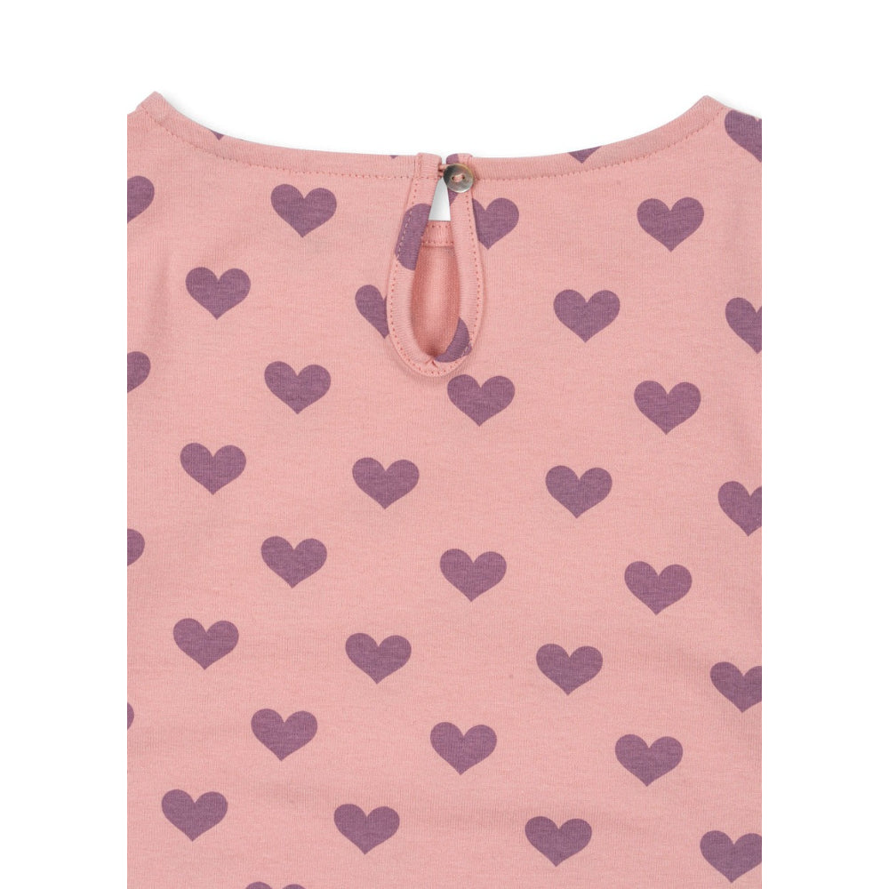 Konges Sløjd Drey Slit Blouse GOTS - Hortensia Coeur