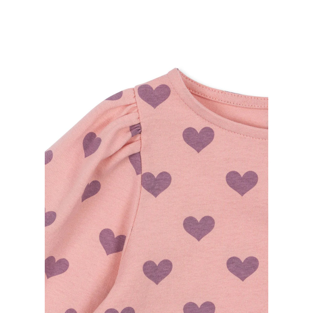 konges-sløjd-drey-slit-blouse-gots-hortensia-coeur-kong-w25ks103786-hc-12m