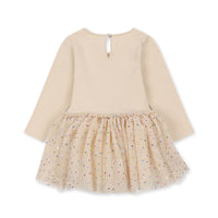 konges-slojd-fairy-ballerina-dress-etoile-multi-brazilian-sand-kong-w23ks6395-sand-2y