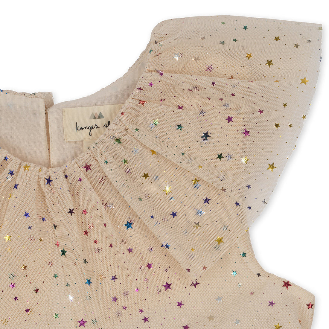 konges-slojd-fairy-dress-etoile-multi-brazilian-sand-kong-w23ks6299-sand-2y
