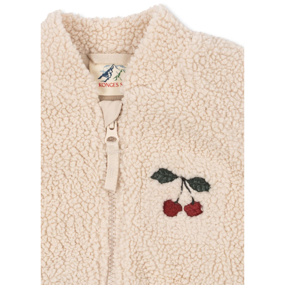 konges-sløjd-jazz-teddy-bomber-jacket-grs-sand-dollar-kong-w25ks103482-sd-12m