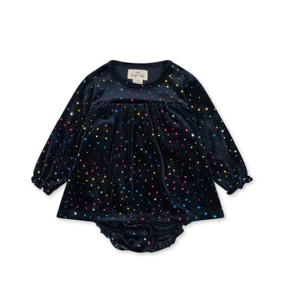 konges-sløjd-jingle-glitter-romper-dress-etoile-multi-sparkle-kong-w23ks6421-emp-12m