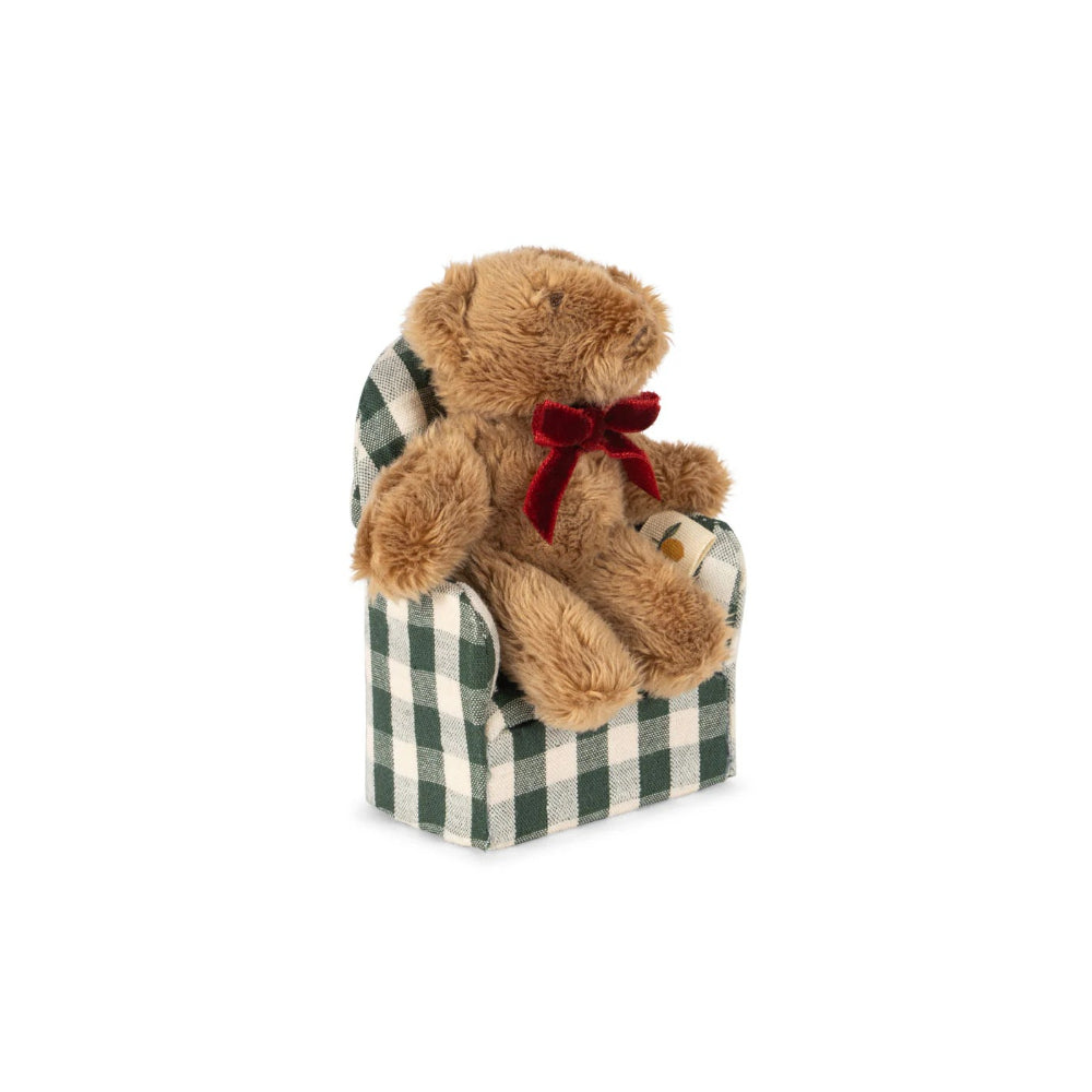 konges-sløjd-kalle-tiny-teddy-green-check-kong-w25ks104324-gc-os