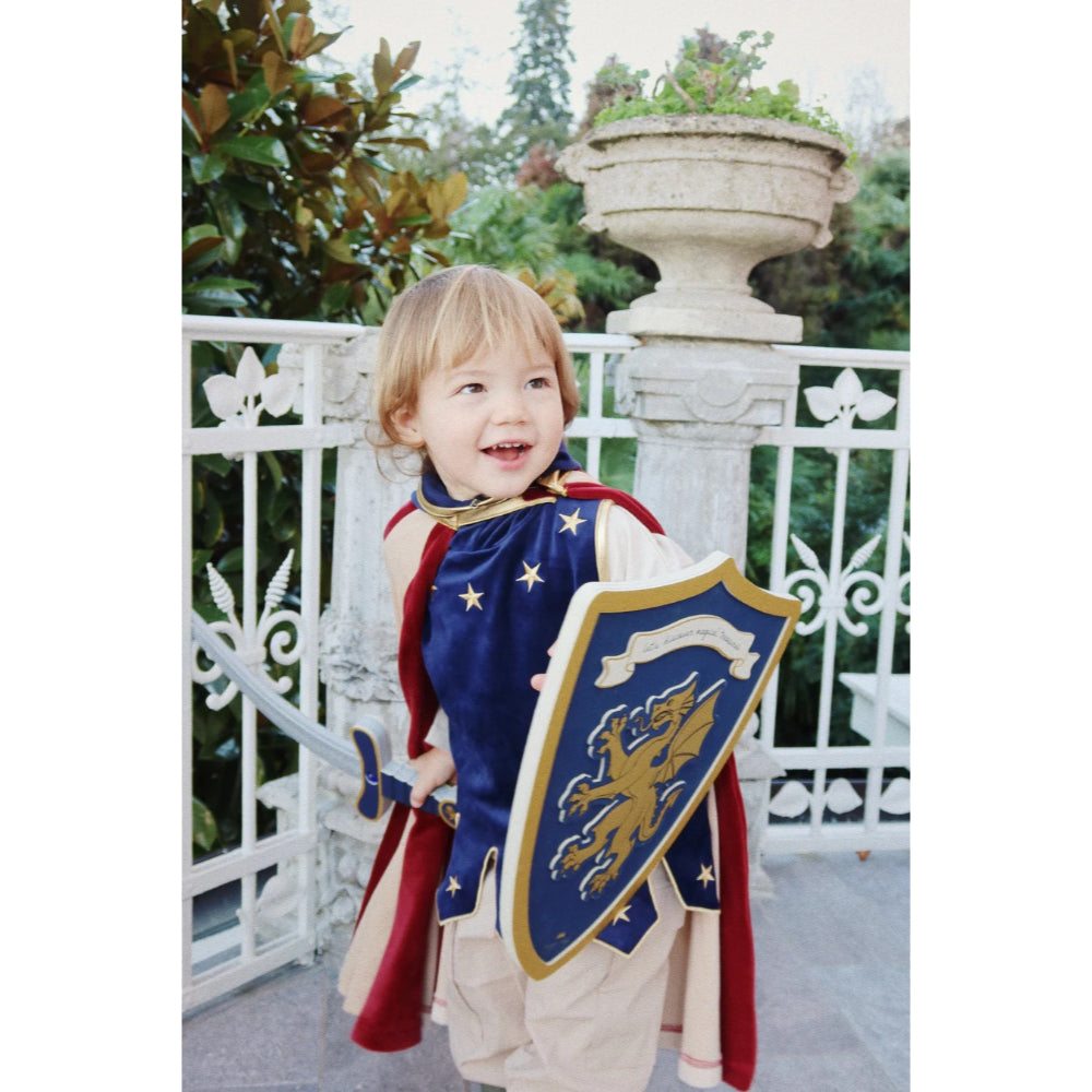 Konges Sløjd Knight Sword and Shield - Midnight Navy