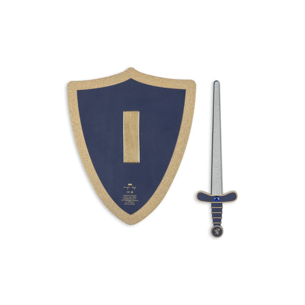 konges-sløjd-knight-sword-and-shield-midnight-navy-kong-w25ks101505-mn-os
