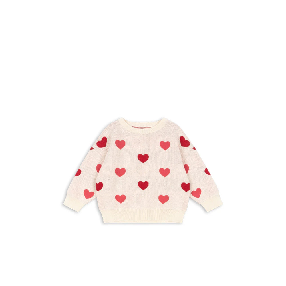 konges-sløjd-lapis-knit-sweater-gots-coeur-colore-duo-pink-kong-w25ks103856-ccdp-12m