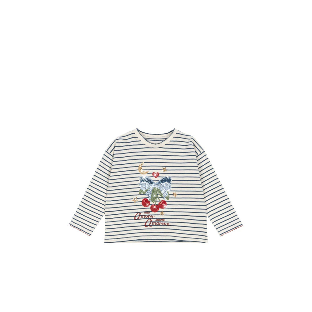 konges-sløjd-lin-ls-tee-gots-amarena-kong-w25ks103859-amarena-2y