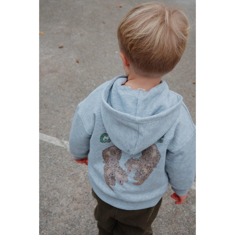 konges-sløjd-lou-sweat-zip-hood-ocs-grey-melange-kong-w25ks103865-gm-2y